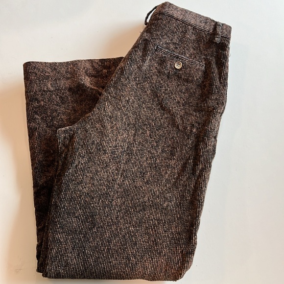 Liz Claiborne - vintage marled corderoy, 12, slacks - Picture 2 of 5